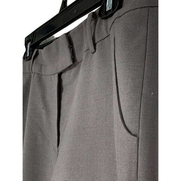 Womens Anne Klein Dress Pants Gray Size 6 Lined wool Bootcut Flare 3586 Tweed - Picture 5 of 9